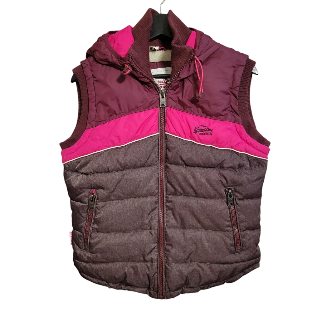 Superdry Fleece Lined Puffer Vest